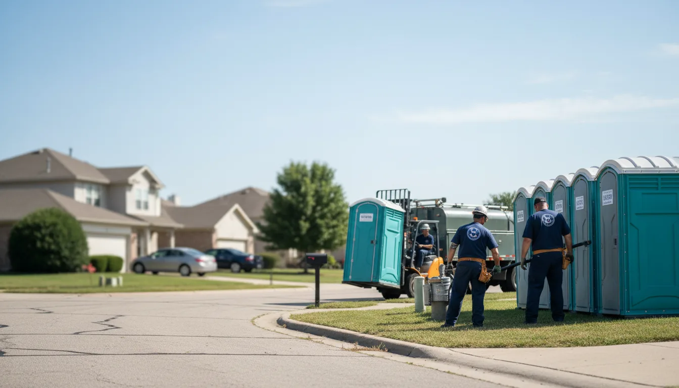 Porta Potty Rental in Sanford, MI near me